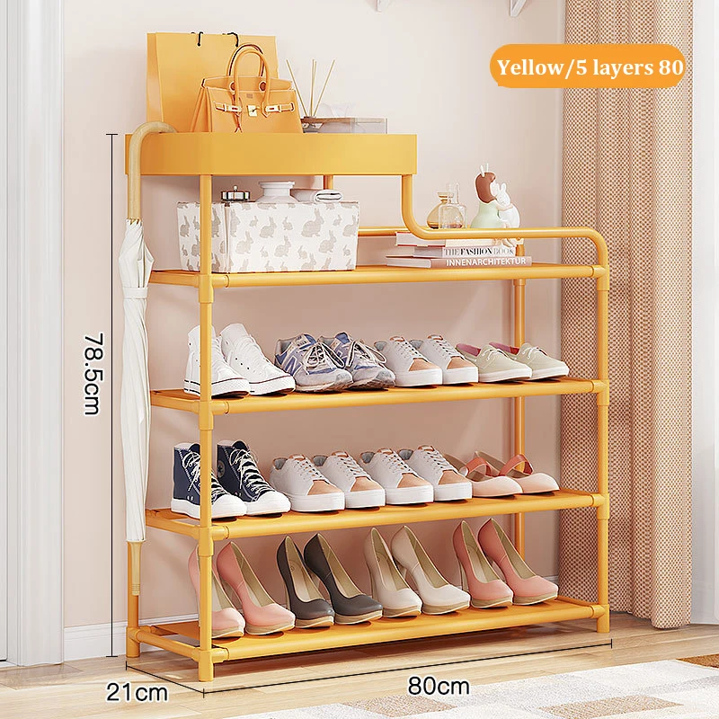 Modern Simple Dustproof Shoe Rack Multi-Layer Space Saving Shoe Shelf Home Dormitory Shoe Cabinet Organizer Storage Rack