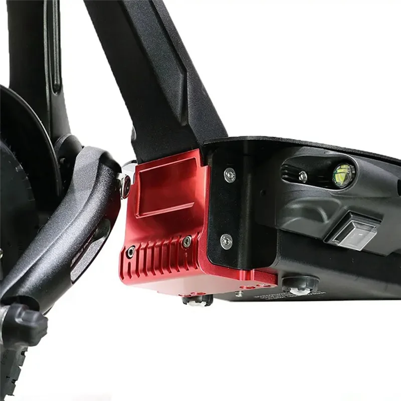 غطاء العجلة الأمامية لغطاء العجلة الأمامية Dualtron Thunder/Victor/Achilles/DT3 باللون الأحمر