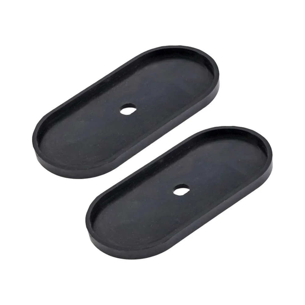 Rubber Foot Protection Pads for Treadmill Legs Exercise Bike Stand and Multi Station Gym Equipment Floor Reduction