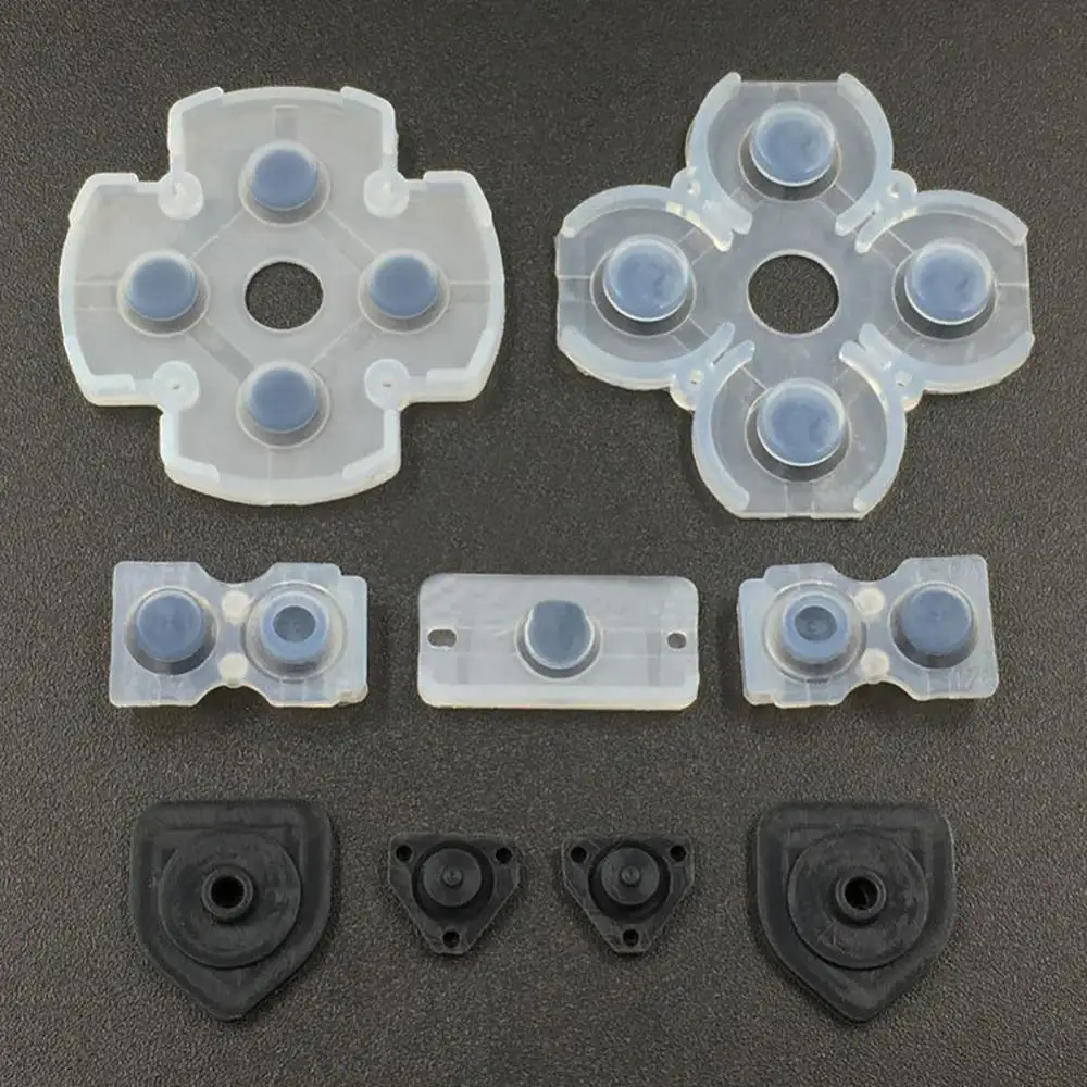 Original Genuine Replacement Silicone Gamepad Conductive Pad for PS4 Controller Repair Parts Controller Buttons Contact Rubber