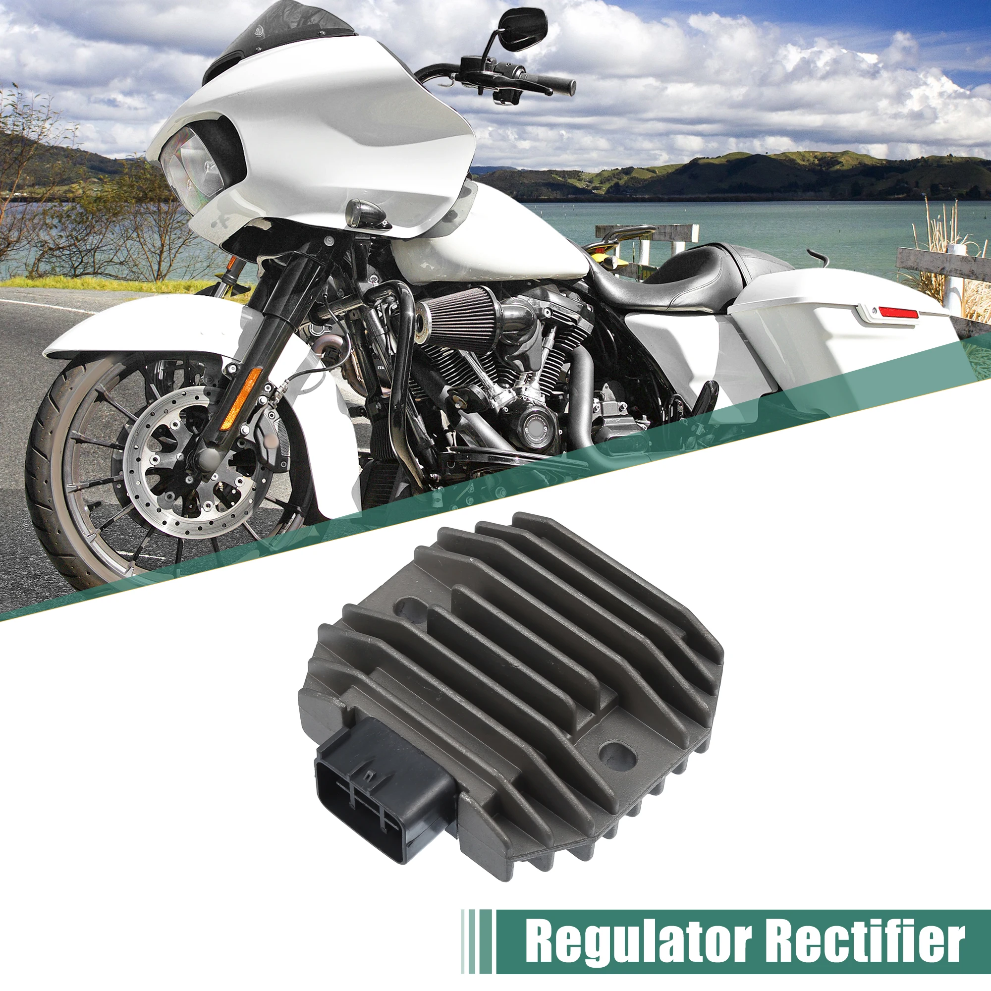 Motoforti 1pcs Motorcycle Regulator Rectifier for Yamaha Big Bear 400 2WD/4WD 2002-2012 for Yamaha BT1100 2002-2004