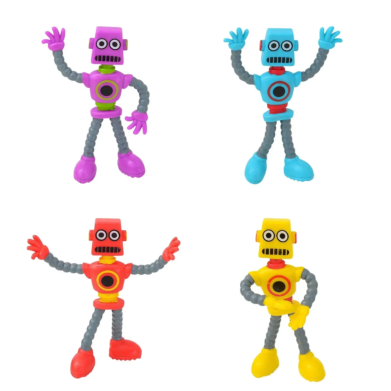 

pe1Figets ToysCreative Wire Robot Twisted TDeformed Ever-Changing Doll Fun Decompression Tricky Children Toy Christma Gift 2022