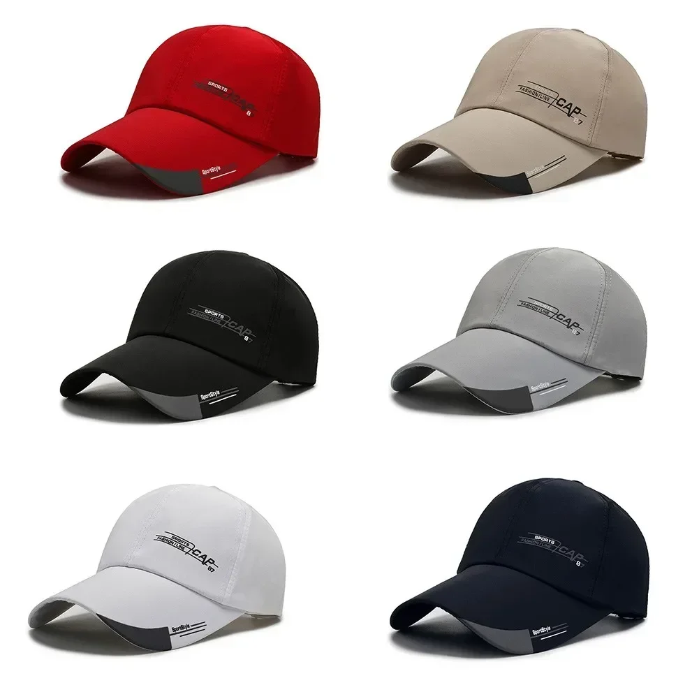 Outdoor Fishing Long Brim Cap Sun Visor Hat Waterproof Sport Sun Hat Canvas Sunshade Sun Cap For Fishing Fishermen Hat Parts