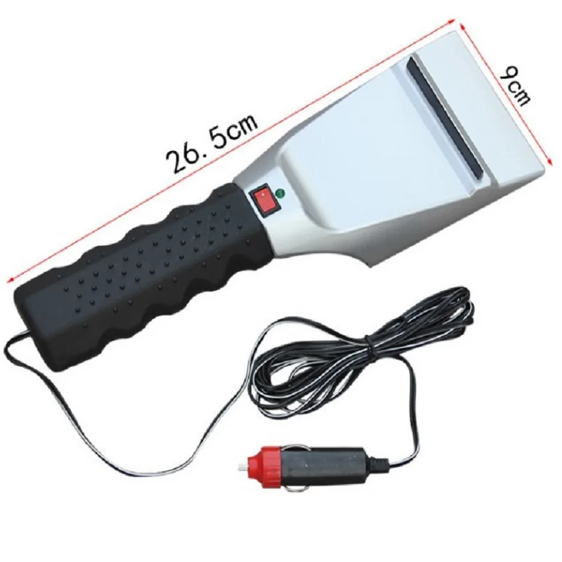 Cross border Car Winter Snow shovel Multi-functional heated snow shovel Ice Shovel 12v heats winter snow removal tools