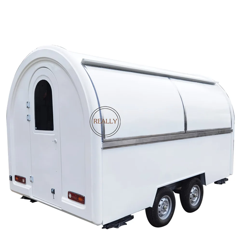 Wholesale Price Cater Ice Cream Mobile Trucks For Sale Europe Used Fast Truck Trailer Food Cart