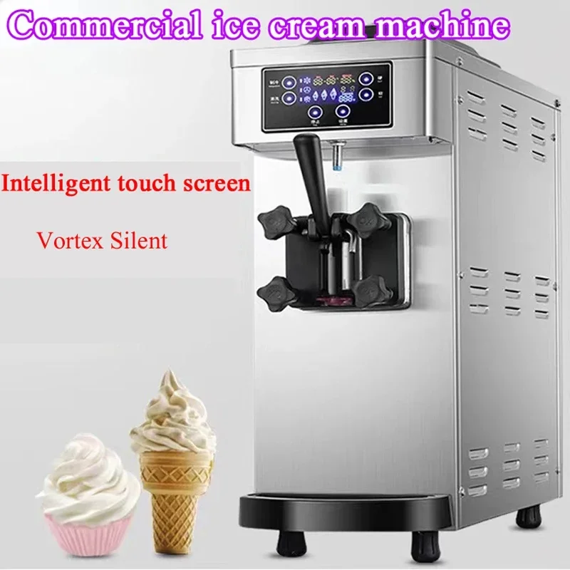 

Ice Cream Maker Machine for Home, 5 Inch Screen Soft Serve Ice Cream Machine 2.7-3.2gal/H Single Flavor Ice Cream Maker