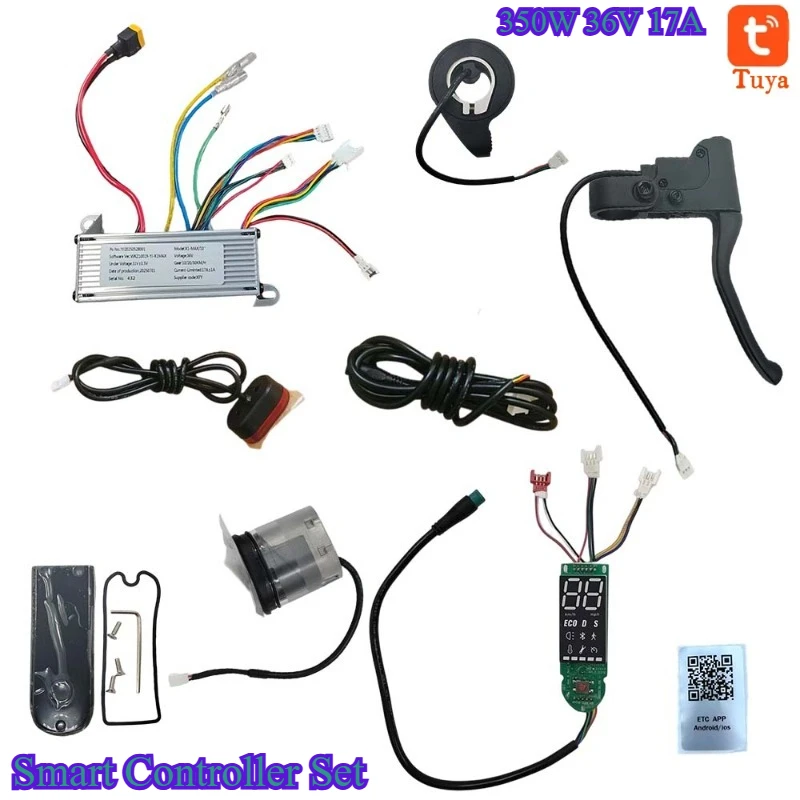 

MAX Style 350W 36V 17A Bluetooth Scooter Controller for 10", Tuya Original, Fit FOSTON/X-Play/DIGMA, Max Speed 40km/h