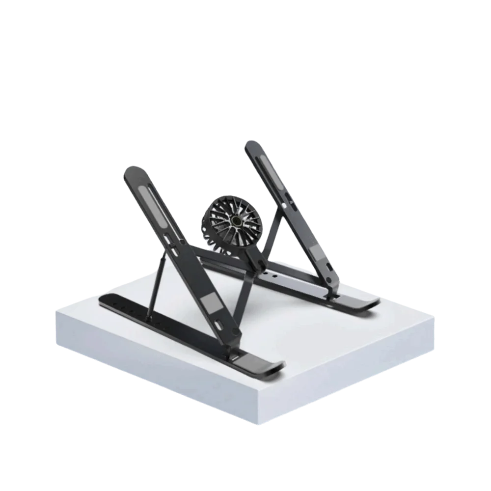 

Foldable Laptop Cooler Stand With Fans Portable Stand Notebook Computer Cooling Pad USB Cooling Fan Adjustable Stand
