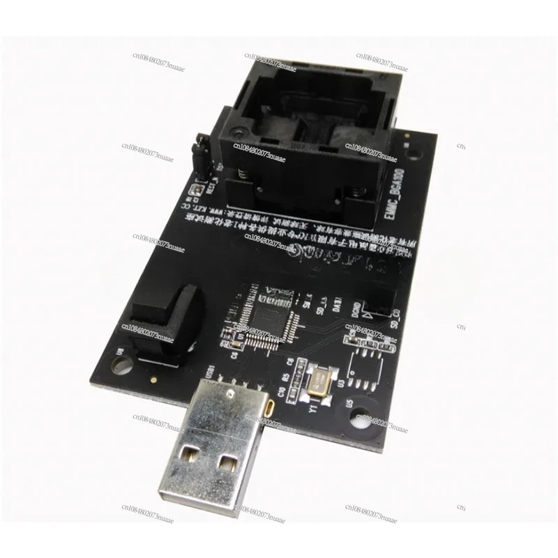 EMMC100 Socket USB Interface, BGA100 Nand Flash Card Reader Programmer EMCP Series Adapter Chip Data Recovery