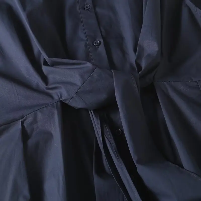 Jenny & Dave français bleu marine robe mi-longue bureau dames élégant sans manches mode rétro recueillir taille banlieue loisirs robe de soirée