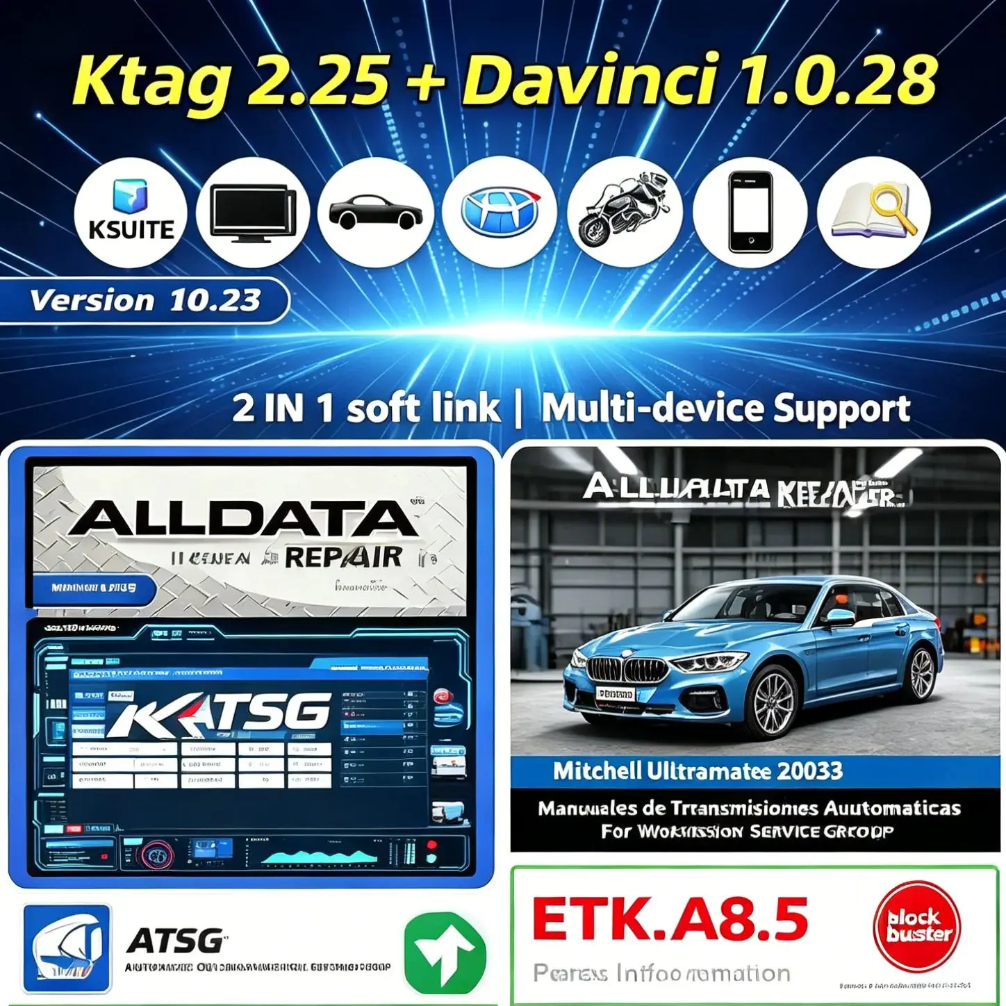 2026 10 en 1 VIVID HAYNES PRO 2018.1 Alldata 10.53 Autodata 3.45 Mitchell Ultramate 2023 elsawin 6.0