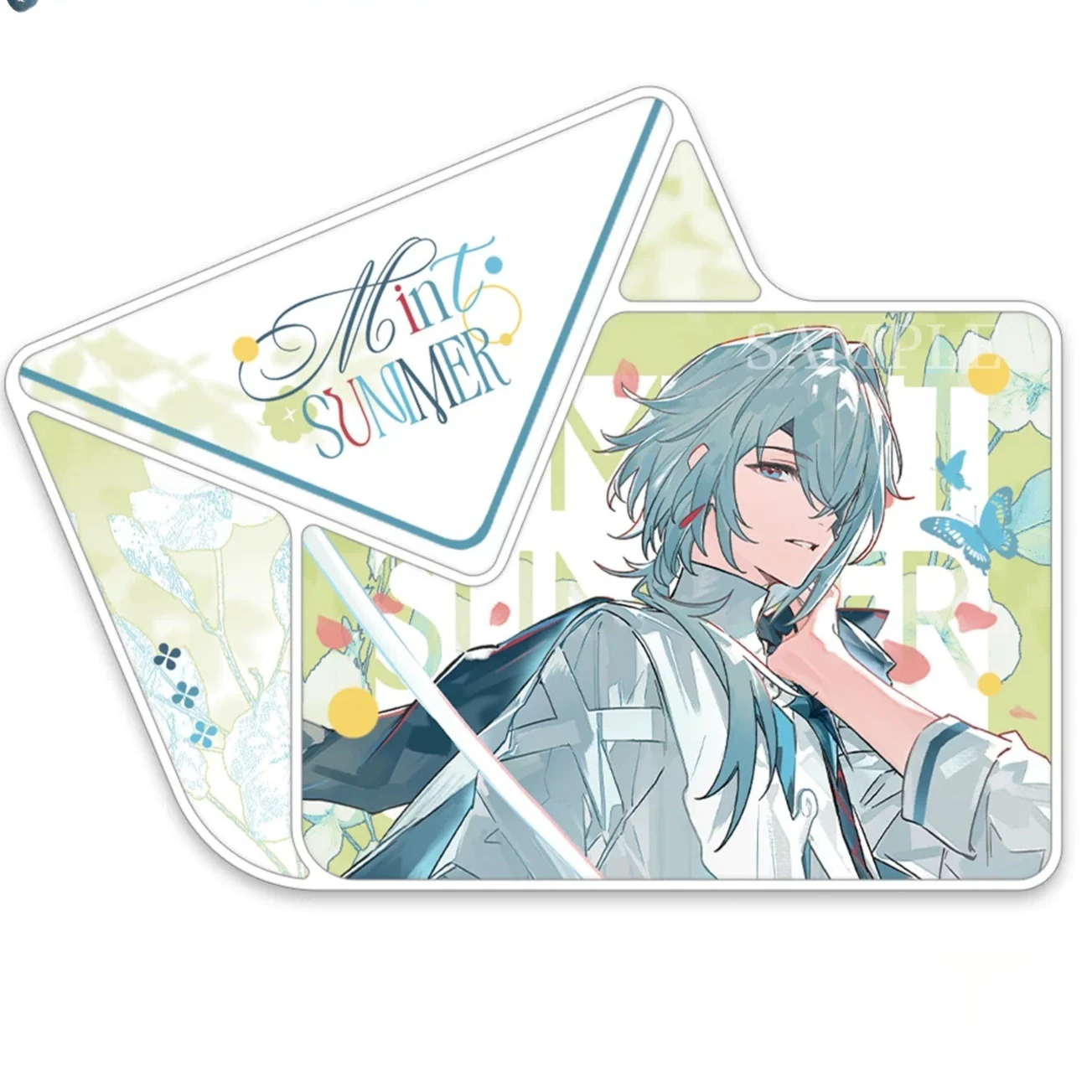 Honkai: Star Rail Anaxagoras Cosplay Anime Double Flash Tinplate Badge Acrylic Standee Postcard Clear Card Game Gifts Exquisite
