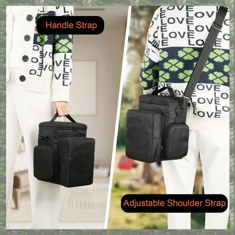

Txesign Microphone Carrying Case Travel Microphone Bag Adjustable Mic Carrying Case Travel Carrying Bag Formicrophones