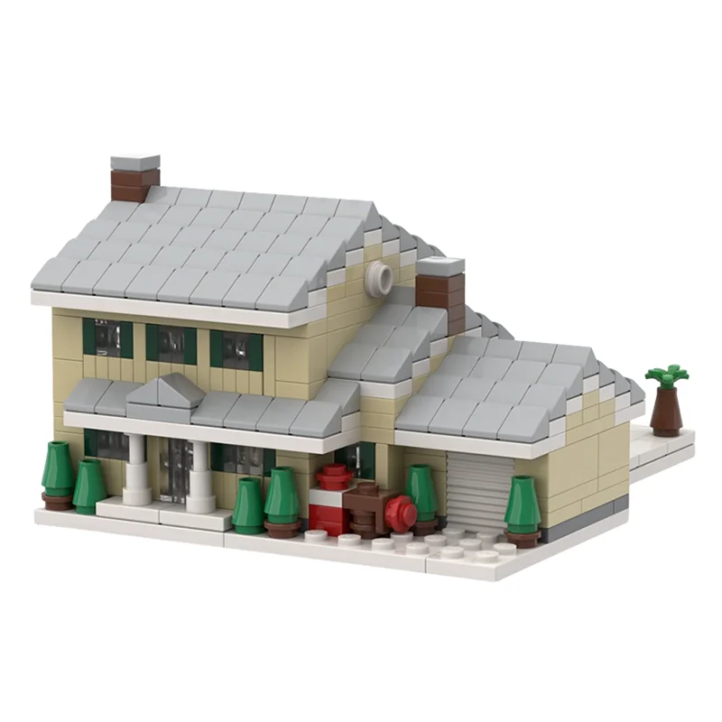 

434pcs MOC Mini Griswold House Christmas Vacation Seasonal Christmas Model Building Blocks Christmas Gifts Construction Toys
