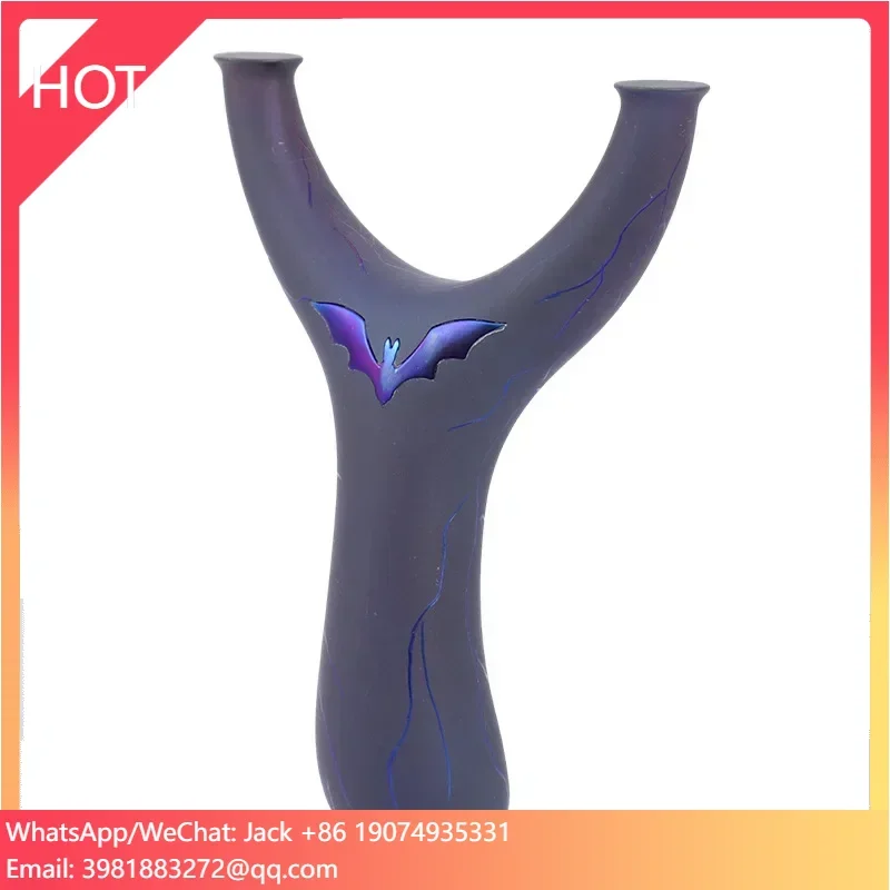 

New Type Of Tie Free Titanium Alloy Slingshot For Competitive Hunting Outdoor Shooting Slingshot And Catapult