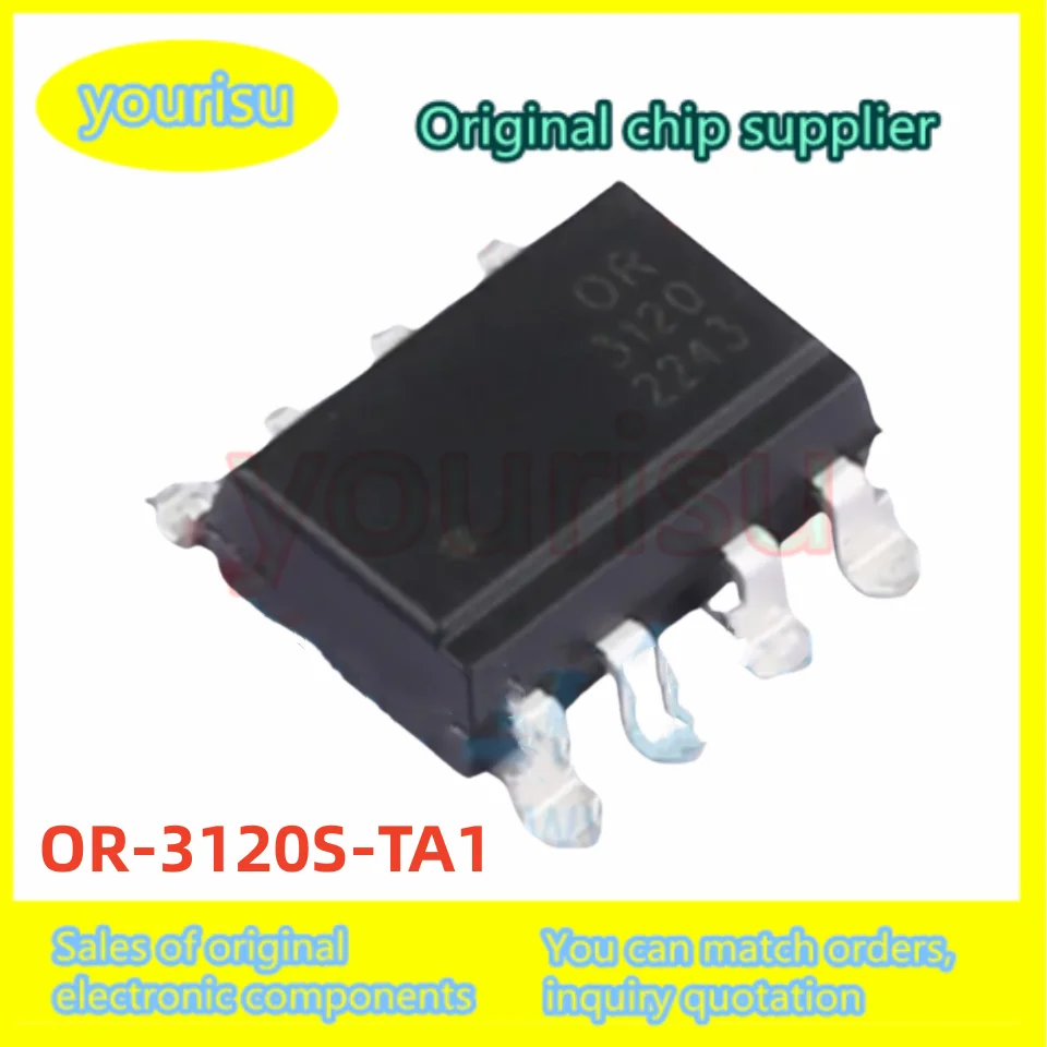 10Pcs/Lot Original OR-3120S-TA1 OR-3120S OR 3120 Transistor Optocoupler SOP-8