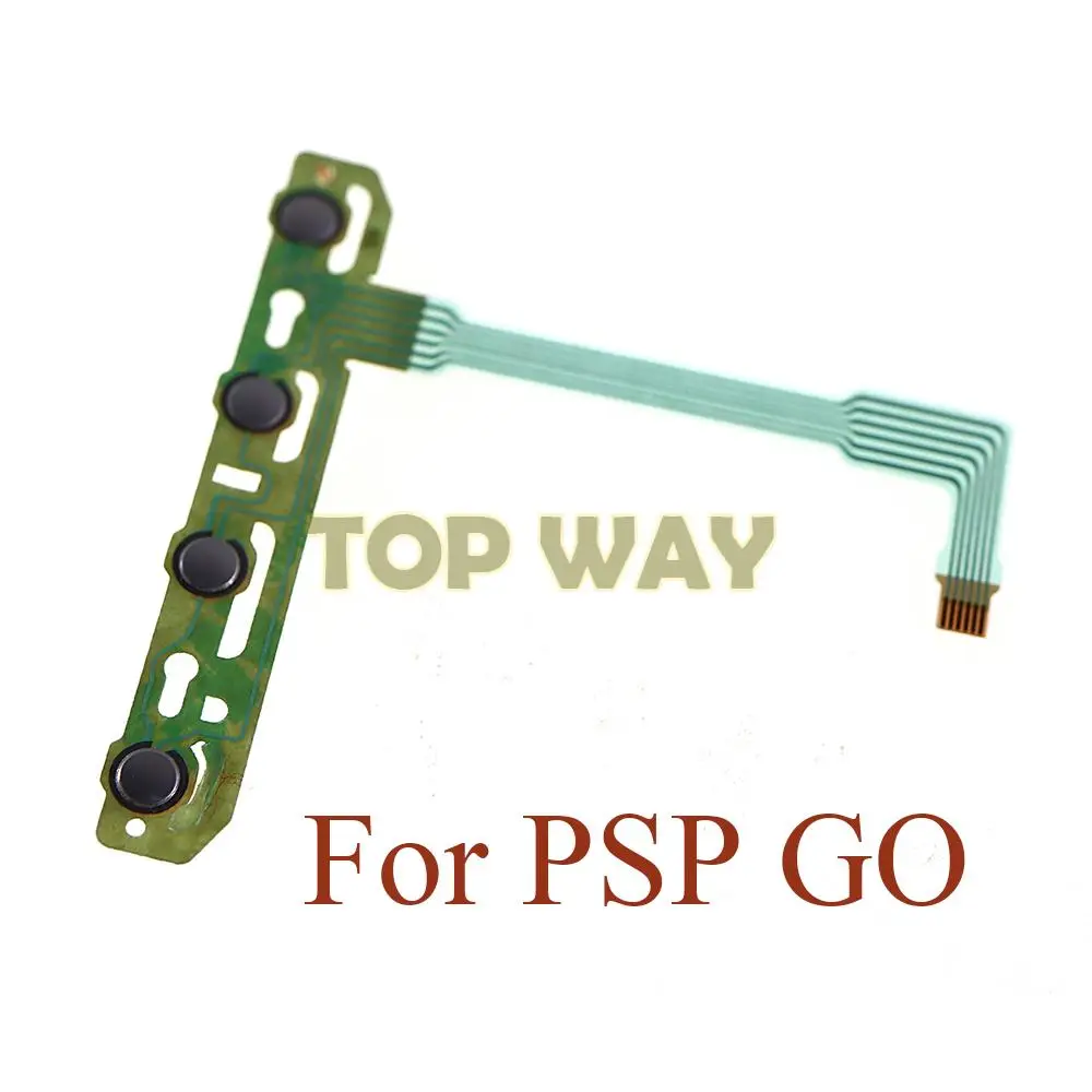 50PCS Home Volume Select Start Left Right Buttons key L R Trigger Ribbon Flex Cable For PSP GO Conductive Pad