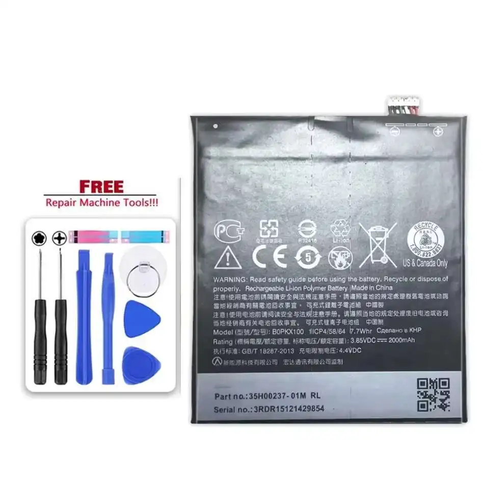 

Mobile Phone Battery High-Efficiency For Htc Desire 626 626W D626W A32 Desire626 2000mAh BOPKX100 High Capacity