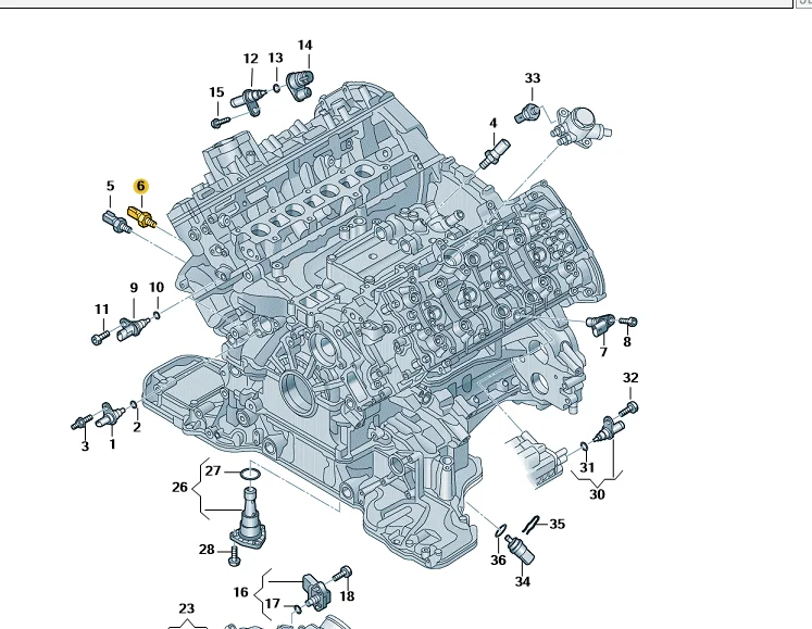4.0 Benzinemotor Oliedrukschakelaar Voor Audi A6 C7 S6 A7 A8 D4 2011-2013 079919081A