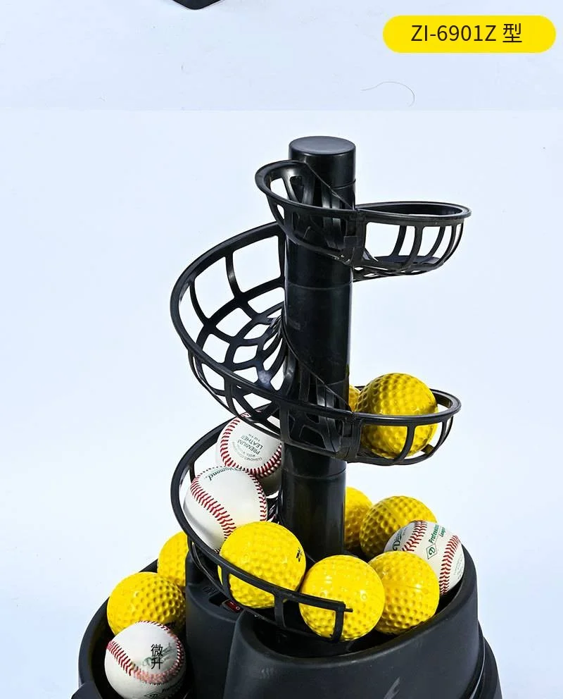 Home Baseball Softball Pitching Practice Machine Indoor/Outdoor Use Ball Track Softball Pitching Machine Sports Entertainment view 3