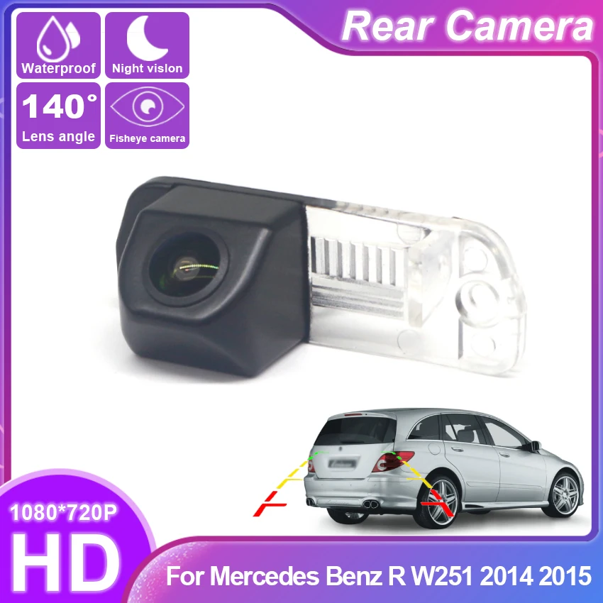 

For Mercedes Benz R W251 2014 2015 Car Backup Camera Rear View Camera HD CCD Night Vision Waterproof High quality RCA