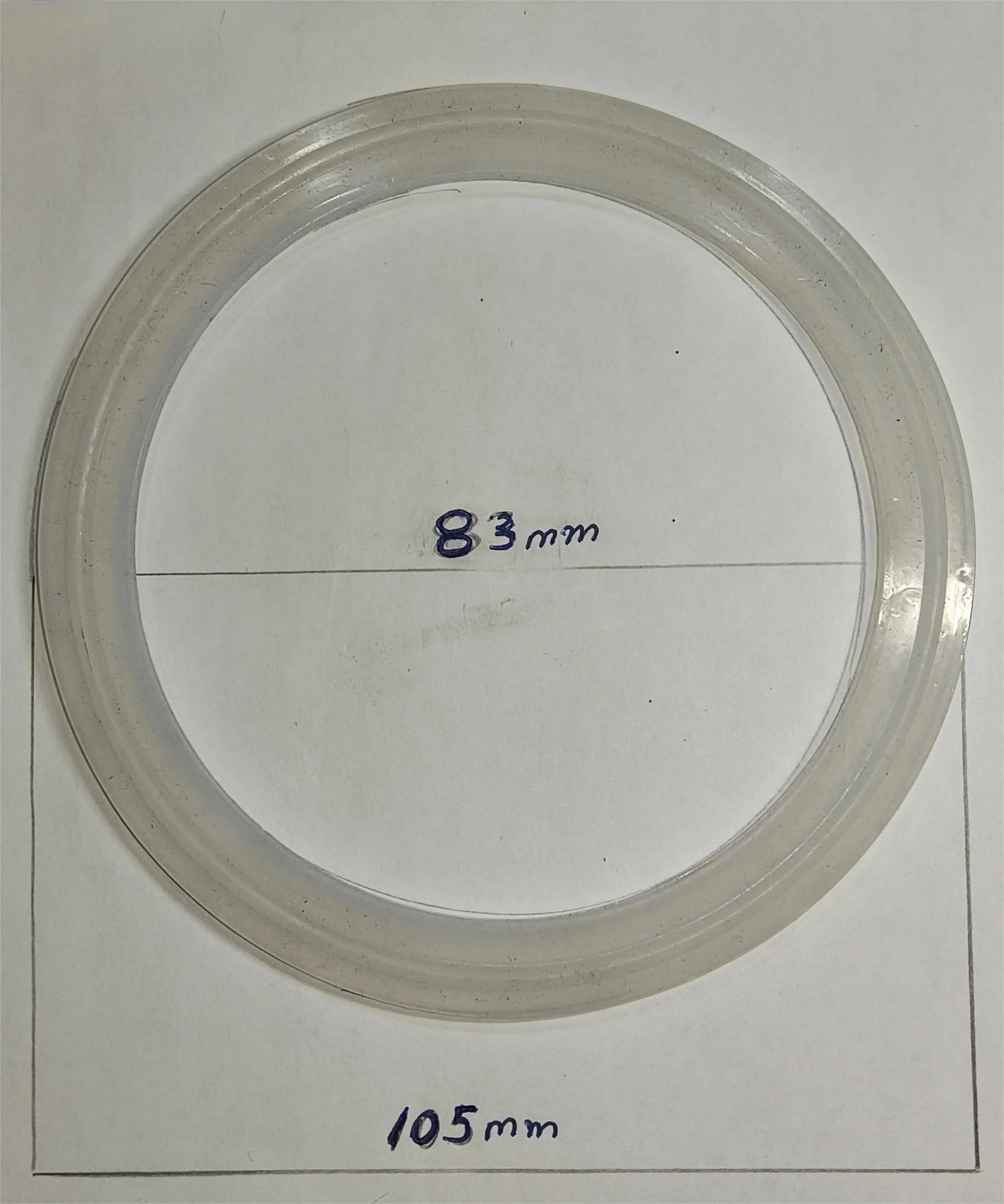 2 sections Seal ring rubber ring suitable for pre-filter sealing ring suitable for stainless steel filter housing access