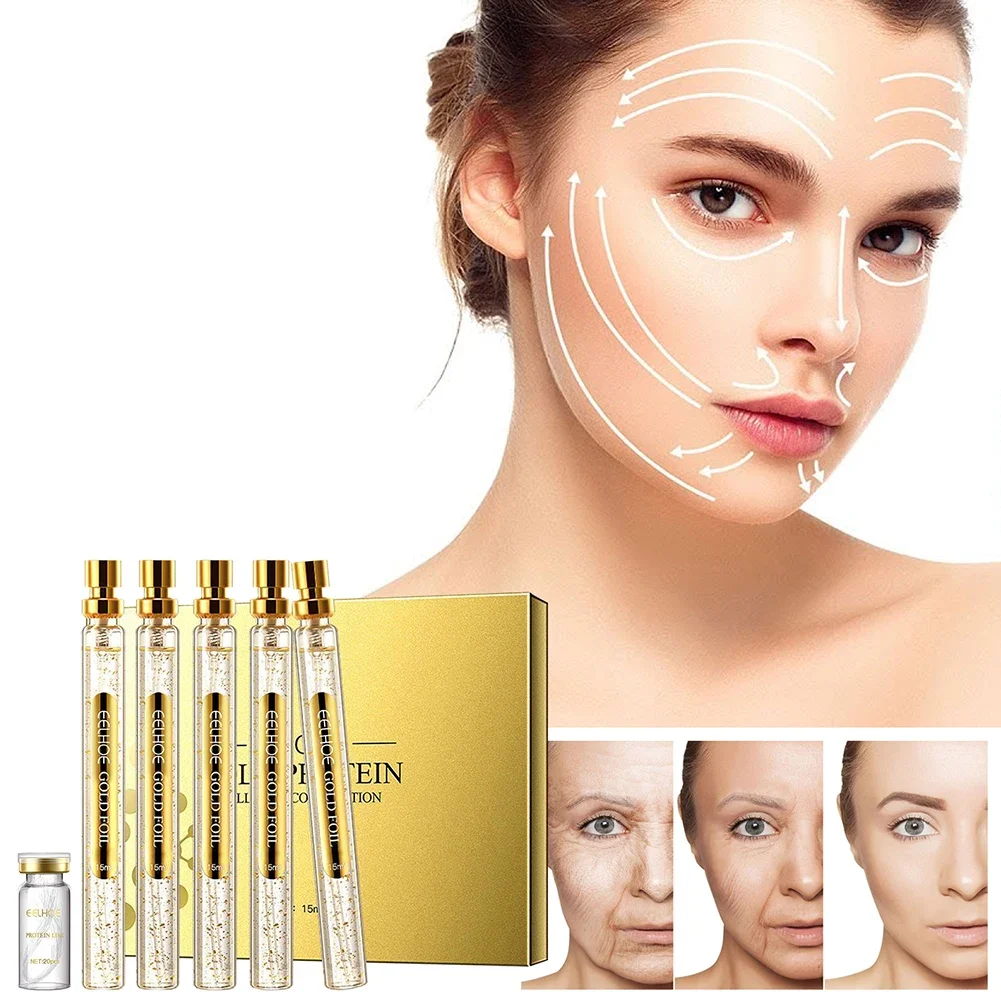 Anti-aging Serum Protein Thread Absorbable Anti-wrinkle Face Filler Skin Nourish Hydrate Face Lifting Tightening Skin Care