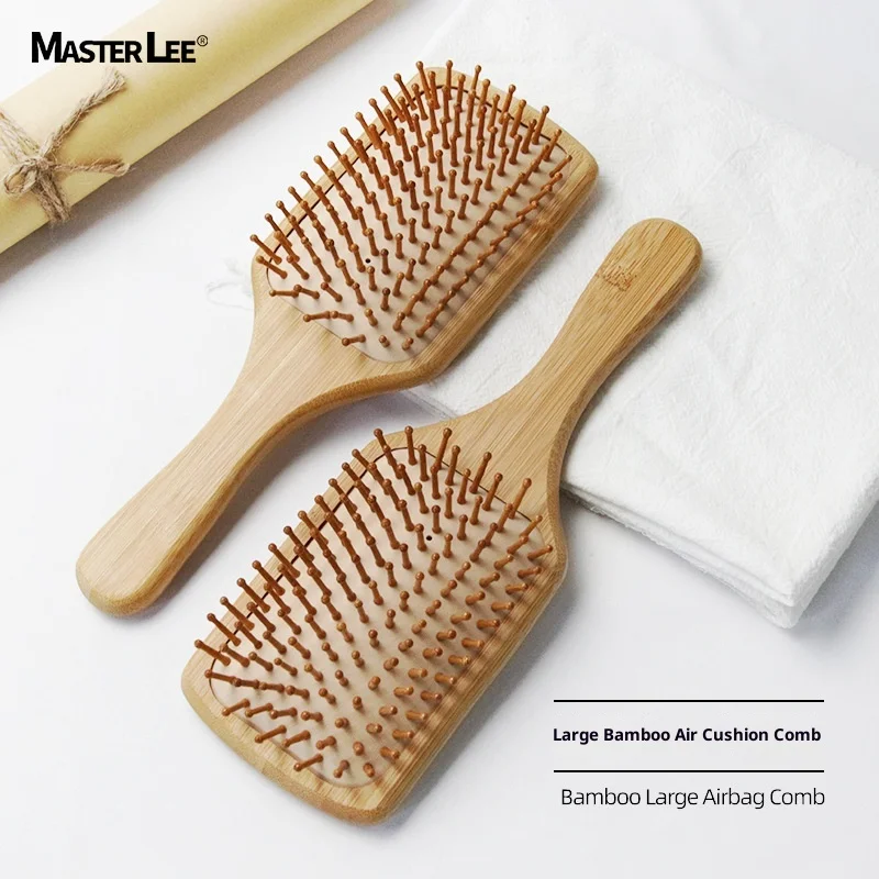 

1 шт., деревянная расческа на воздушной подушке, массажная щетка для волос от выпадения волос, щетка для ухода за волосами, здоровая бамбуковая расческа, аксессуары для укладки