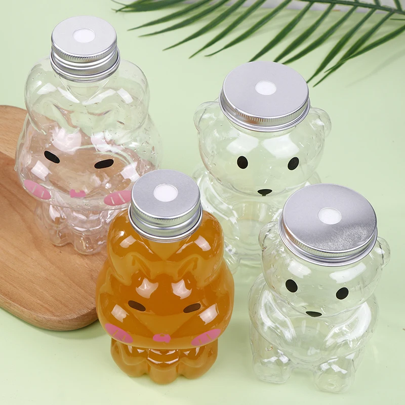 

Kawaii Milk Water Bottle Tea Coffee Juice, Portable Water Cup, Home Clear Juice Drink Bottle, BPA Free Cute Water Bottle