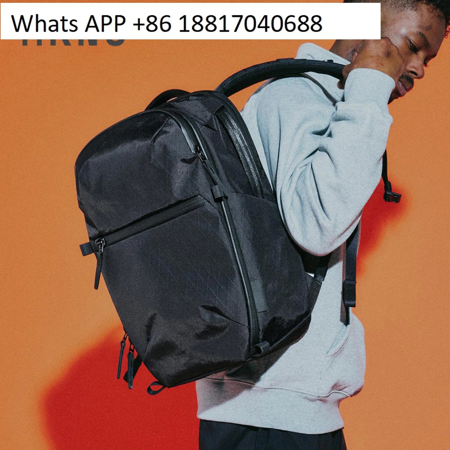 

Новый повседневный деловой рюкзак, мужской многофункциональный водонепроницаемый школьный рюкзак