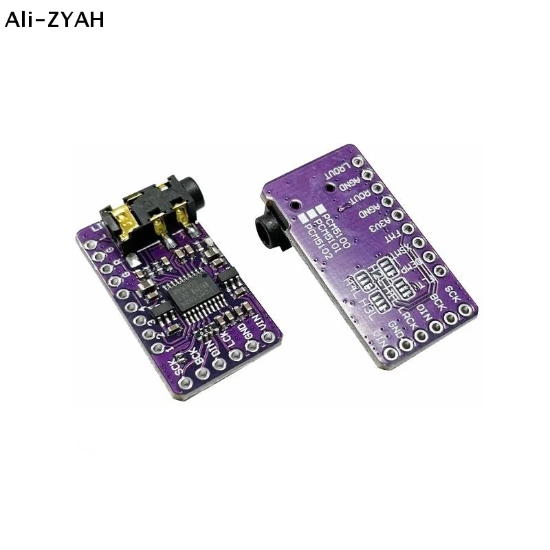 

PCM5102A Interface I2S DAC Decoder GY-PCM5102 I2S Player Module For Raspberry Pi PHAT Format Board Digital PCM5102 Audio Board