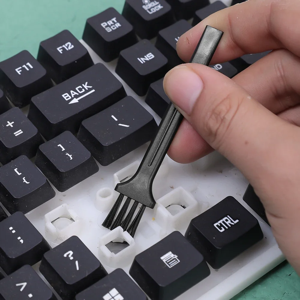 Teclado Kit De Limpeza, Eletrônica Cleaner, Remoção De Fio De Aço Bursh, Keycap Extrator, Substituição Keycap Extractor Sturdy