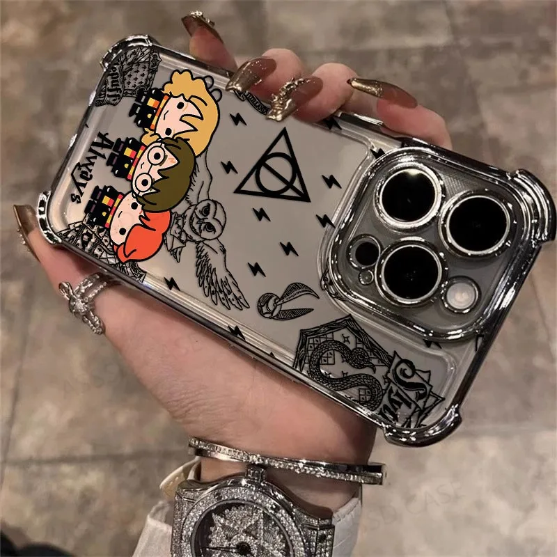 Lovely Potters Wand Harries Phone Case For iPhone 17 17e 16e 16 15 14 13 12 11 Pro Max X XR XSMax 7 8 Mini Air Plus Anti-Fall view 2