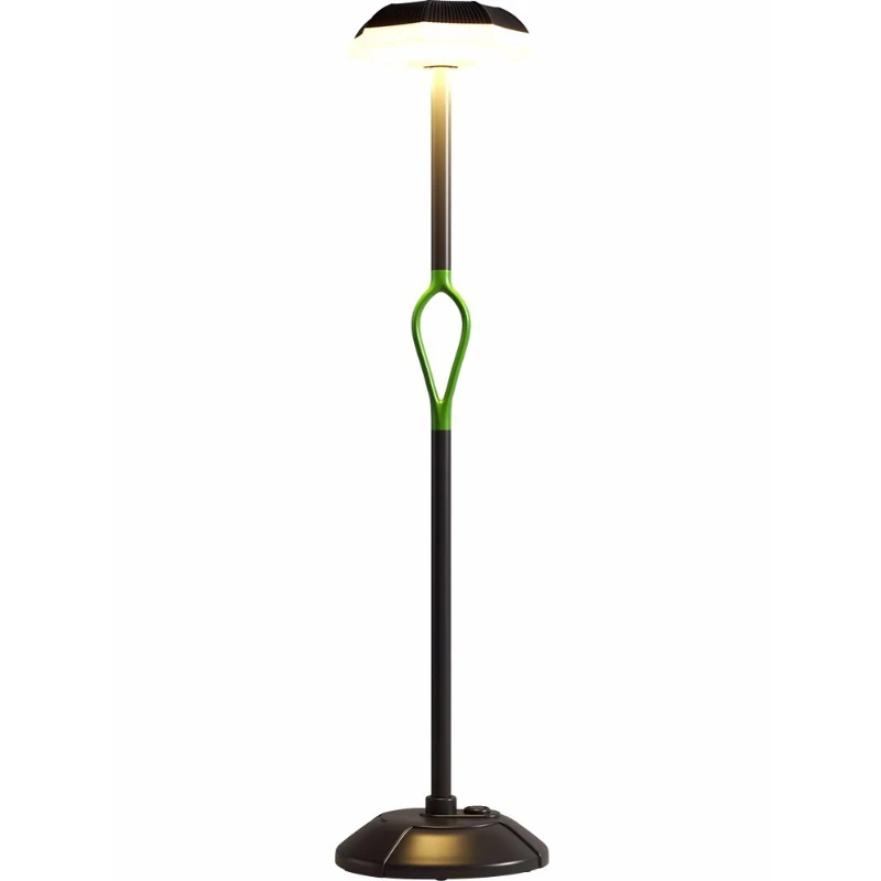 Solar outdoor garden light waterproof outdoor barbecue garden grass pole light terrace movable floor lamp