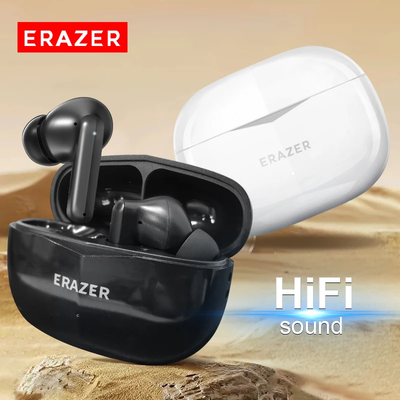 

Original ERAZER AI Real Time Translation Wireless Earphones Bluetooth 5.3 Headphone Immersive Bass Earbuds Stereo Sound Headsets