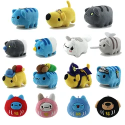 Anime Bugcat Capoo Plush Keychain Cute Backpack Pendant Stuffed Animal Doll Toys Kids Christmas Gifts