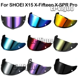 Motorcycle Helmet Lens Anti-UV PC Visor Lens Model Case for SHOEI X15 X-Fifteen X-SPR Pro Full Face Helmet Visor Mirror Lens