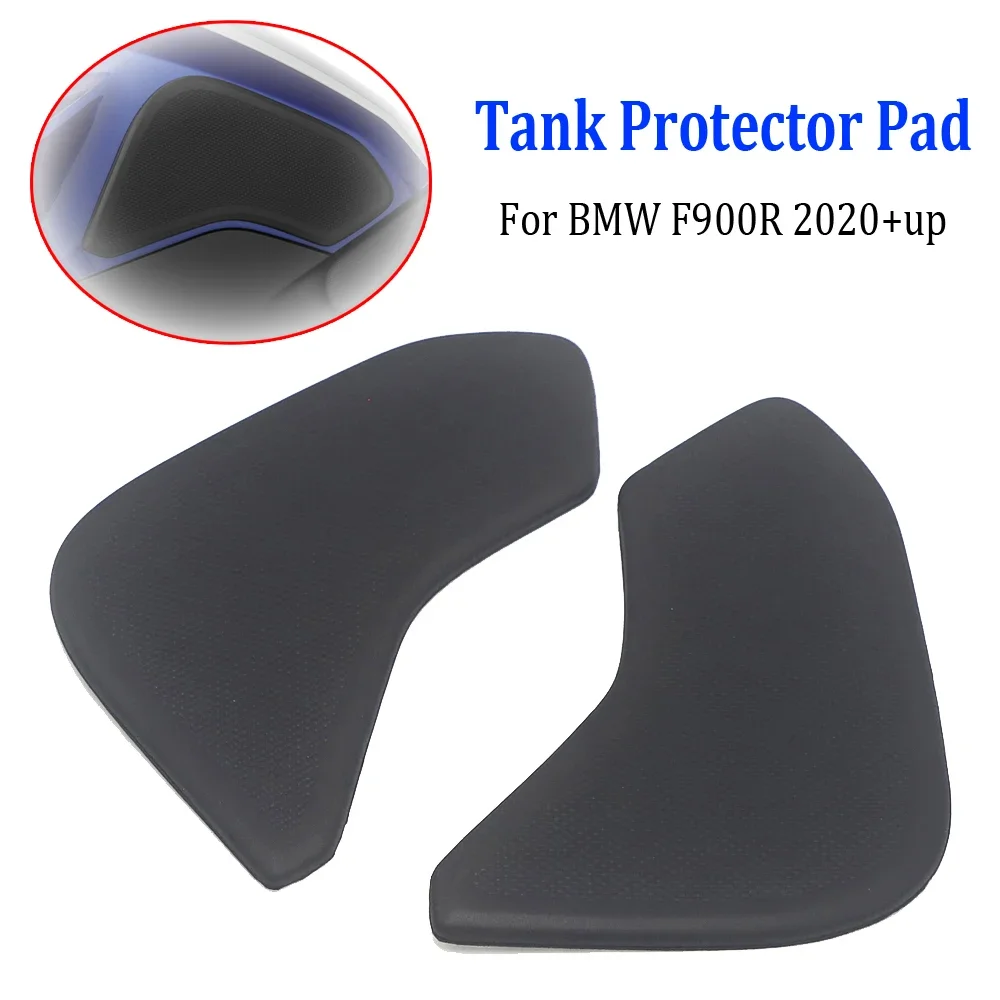 

F900R Black Motorcycle Side Fuel Tank Pad For BMW F 900 R F900 R 2020 2021 Tank Pads Protector Stickers Knee Grip Traction Pad