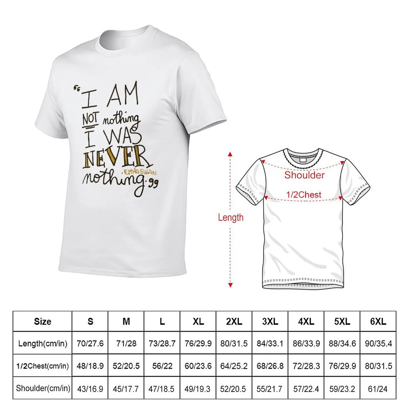 إيما سوان قوي تي شيرت رجل تي شيرت فاخر مضحك تي شيرت رجل تي شيرت