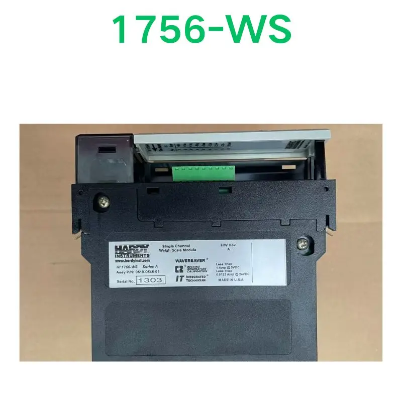 Second hand test OK 1756-WS weighing scanning module