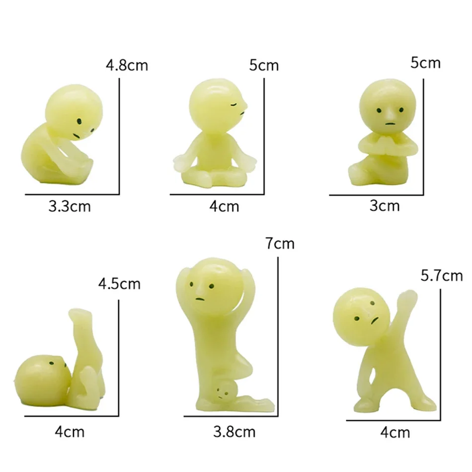 Neue Mehrfach-Serien: Nachtleuchtende grüne Puppen-Blind-Mystery-Box – Actionfiguren als Deko-Desktop-Modellspielzeug für Überraschungen – Detail 19