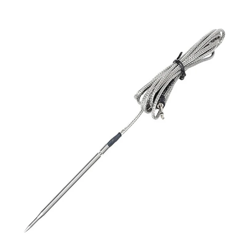 Sonda sensore di temperatura RTD platino PT100 1000 da 30 pezzi con terminale per barbecue con spina jack