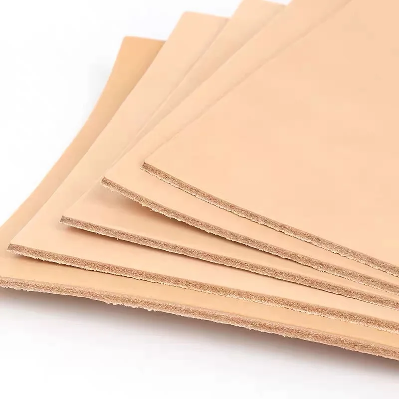 Capa superior rígida de 3mm de espesor, cuero de vaca hecho a mano, artículos de cuero DIY, aljaba, tallado, mesa moldeadora, cojín, tanque vegetal