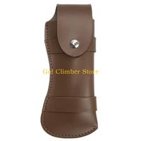 Q84C Sheath Tool Holsters Gardening Case Leather Sheath Pouch Belt Holder Use for Pliers Pruning Shear Scissor Garden Cutter