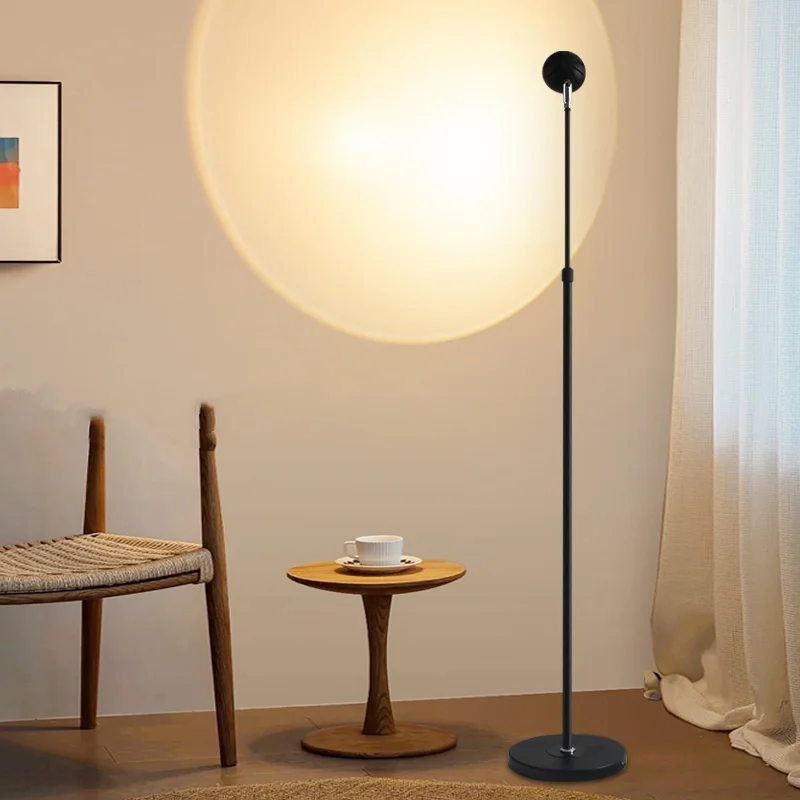 Modern Sense Living Room Floor Lamp Sofa Side Atmosphere Projection Lamp Decoration Standing Lamp Bedside Eye Protection Light