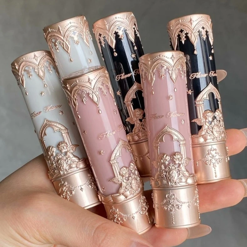 Flower Knows Little Angel Collection Lipstick Velvet Matte Waterproof Long Lasting Lip Gloss Makeup Moisturizing Soft Texture