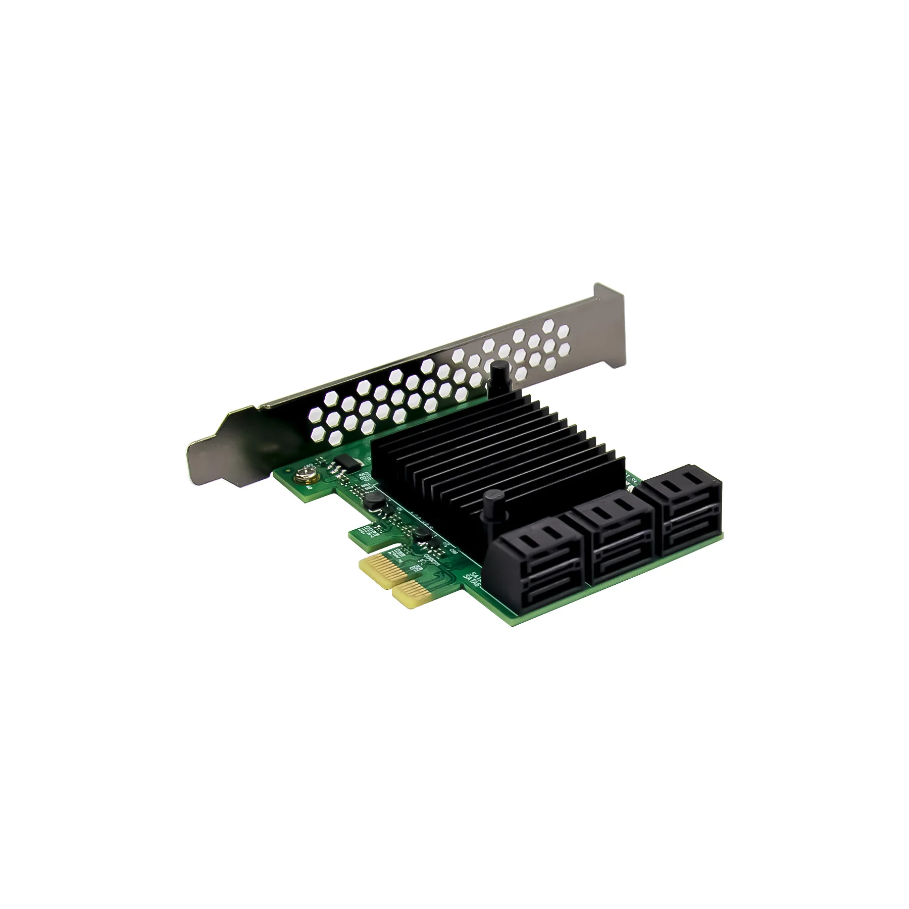 SUNWEIT ST552 2025 PCIe إلى SATA 6 منافذ Marvell 88e9215 PCIe محول SATA3.0 6Gb إضافة على البطاقات #3