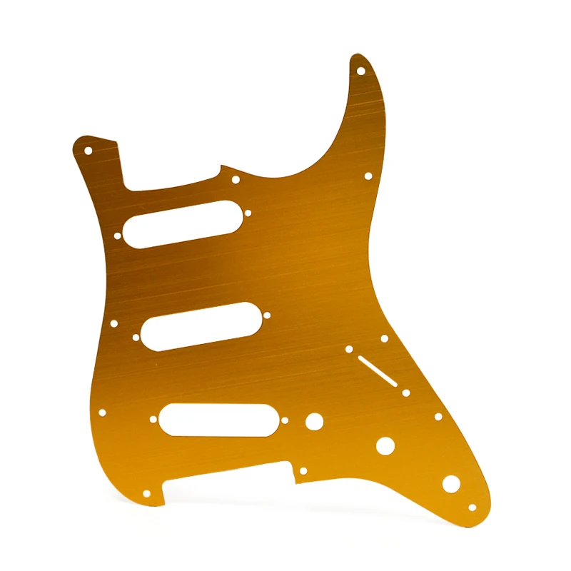 Full Metal Electric Guitar Pickguard SSS/HH Guitar Pickguard Anti-Scratch Plate for ST/IB Electric Guitar Multi Colour