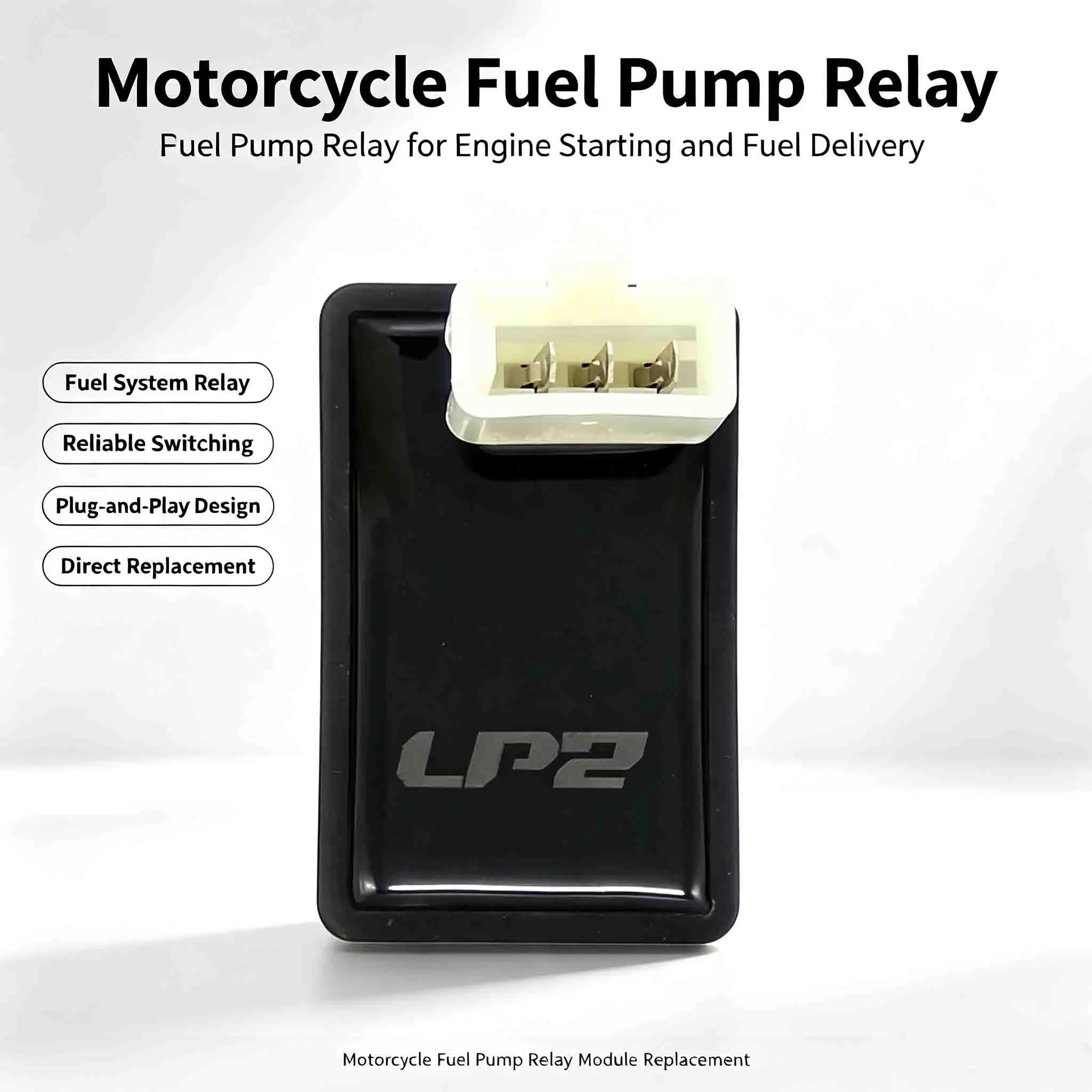 Motorcycle Fuel Pump Relay Controller For Honda NT400 NT650 J/K/L Bros Deauville Hawk GT NTV600 NTV650 Revere CBR600F CBR600SJR