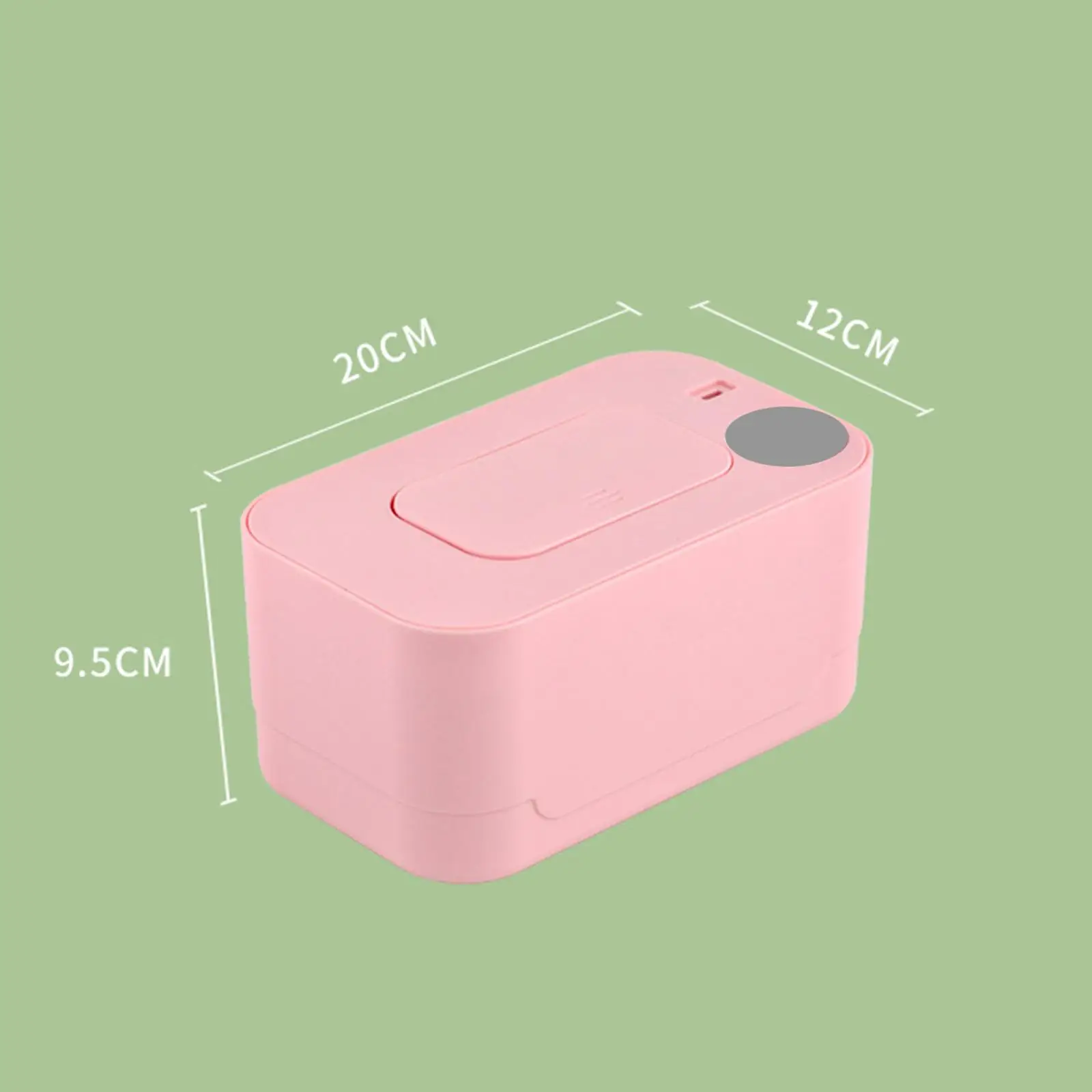 Limpe mais quente termostato inteligente mini grande capacidade bebê dispensador de lenços umedecidos para uso doméstico ao ar livre viajar carro casa